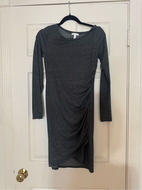 Grey Leith long sleeve dress